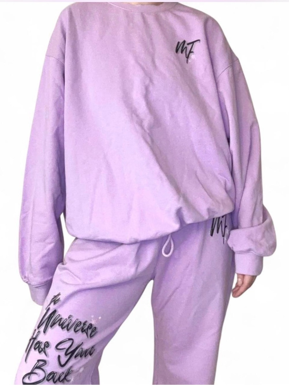 The Mayfair Group Lilac Lounge Set - M/L - Picture 1 of 6